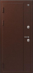 Дверь Термо-100 Антик Медь - Темная Лиственница DIS007361 фото