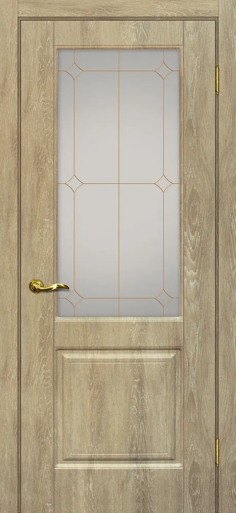 Межкомнатная дверь Версаль-1 Дуб песочный